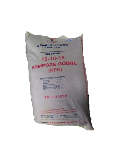 GeMLik 15 15 15 Kompoze Gübre 2X50 KG 2 Torba (100 KG)