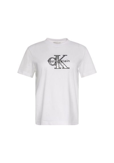 Calvin Klein Kadın Tişört-lv047e819g Beyaz