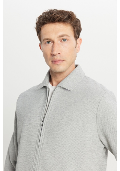 Altınyıldız Classıcs Erkek Grı Pamuklu Standart Fit Normal Kesim Gömlek Yaka Diagonal Desenli Cepli Sweatshirt Gri Altınyıldız Classıcs Erkek Grı Pamuklu Standart Fit Normal Kesim Gömlek Yaka Diagonal Desenli Cepli Sweatshirt Gri