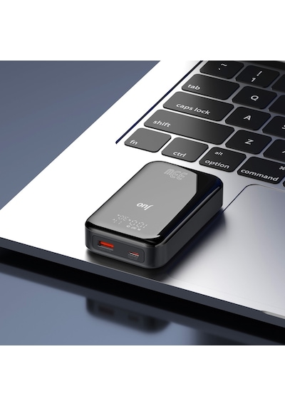 Juo JLP133 10000 mAh 33W USB-A + Type-C Powerbank Juo JLP133 10000 mAh 33W USB-A + Type-C Powerbank