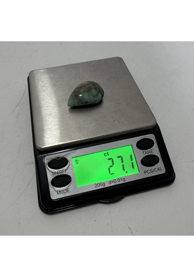 Doğal İran Nişabur Firuze Turkuaz Taşı 27,1 Karat - 5,42 Gram