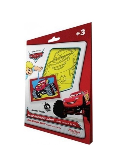 Cars 3 Kum Boyama Kartları