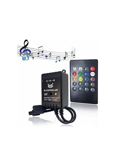 Ir Kontrol Rgb Kumandalı Driver Müziğe-Sese Duyarlı Plx-Con-13 N11.7165