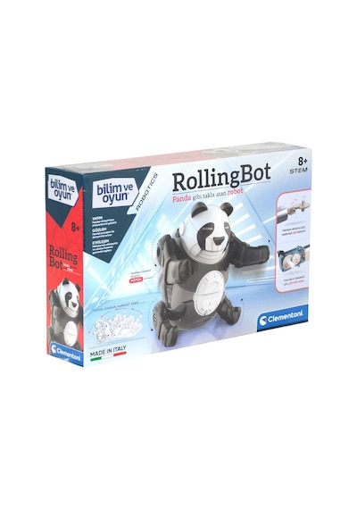 Clementoni Bilim ve Oyun Robotik Laboratuvarı Rollingbot 64468
