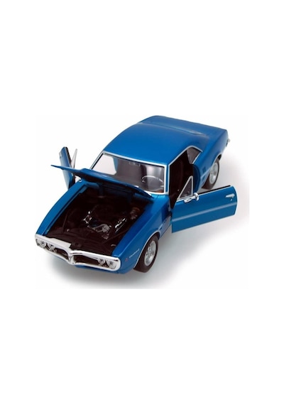 Welly 1 24 1967 Pontiac Firebird Mavi Model Metal Araba