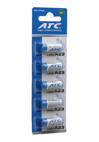 Atc Super Alkaline Battery Araç Ve Oto 12v Lr23 5'li Kart A23 - 23a Kumanda Pili