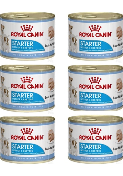 Royal Canin Starter Mother & Baby Dog Konserve Yavru Köpek Maması 6 x 195 G