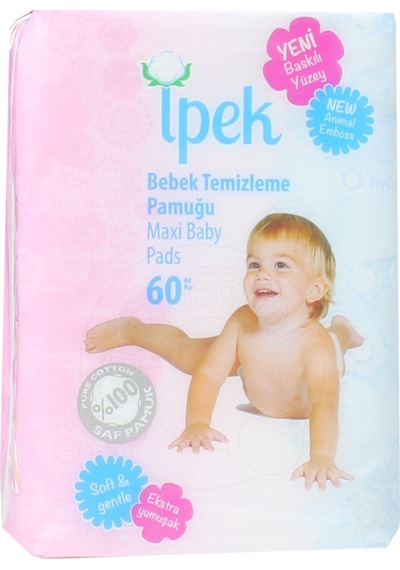 İpek Hidrofil Maxi Bebek Pedi 60'lı