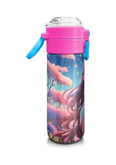 Coral High Kids Turkuaz Pembe Anime Kız Desenli Pipetli Ve Direkt İçim Çelik Termos 500 Ml 31858 Turkuaz - Pembe Coral High Kids Turkuaz Pembe Anime Kız Desenli Pipetli Ve Direkt İçim Çelik Termos 500 Ml 31858 Turkuaz - Pembe