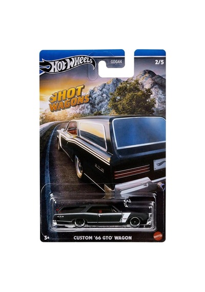 Hot Wagons Custom 66 Gto Wagon Hrr87 Renkli