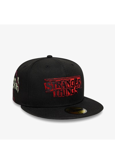 New Era Stranger Things 59fifty Demogorgon Unisex Siyah Şapka 60833577 2800282