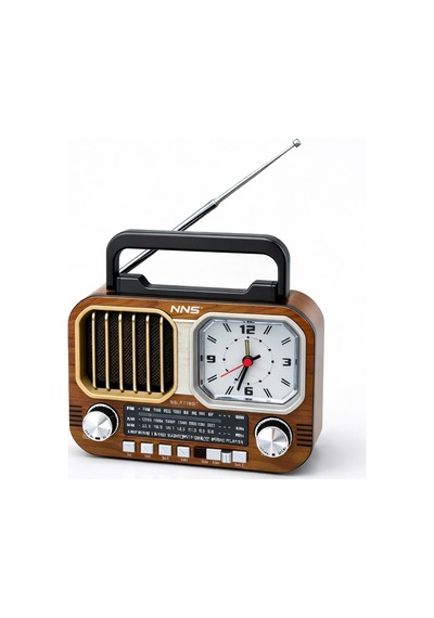 Nostaljik Saatli Bluetooth Radyo Tasarım Fm Radyo 56482388
