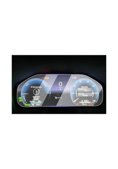 Toyota Rav4 Uyumlu Araç Ekran Koruyucu 12.3 İnç Dijital Gösterge Nano 9h Kırılmaz Şeffaf