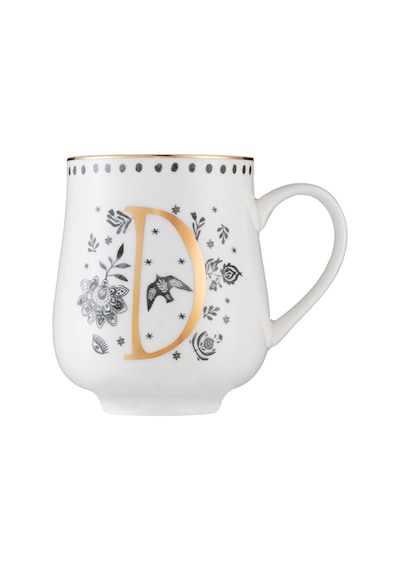 Emsan Artisan D Letter New Bone Kupa 220 Ml
