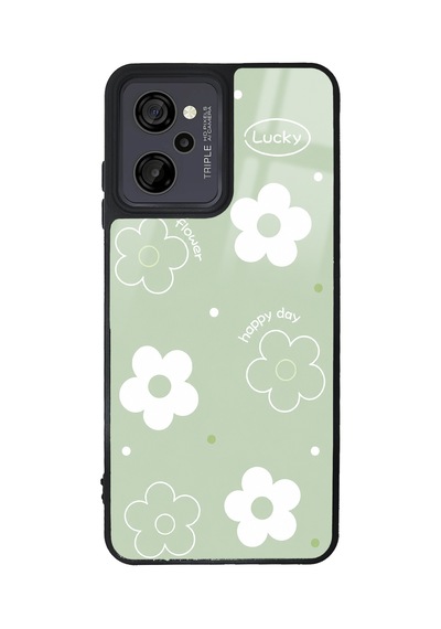 Casper M40 Green Lucky Happy Day Tasarımlı Glossy Telefon Kılıfı Mint