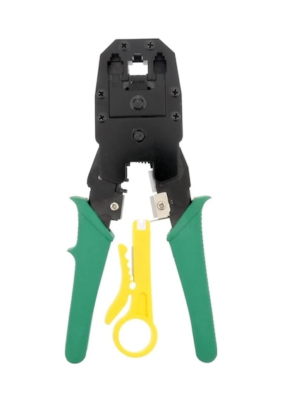 3'lü Modüler İrtibat Pensesi 4p-4c, 6p-6c Ve 8p-8c Rj11 Rj12 Rj45 Ethernet Kablo Jak Çakma Pensesi, Ağ Ve Telef