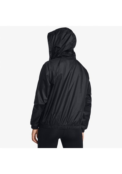 Under Armour Sport Windbreaker Kadın Siyah Rüzgarlık Düz 1382698 Siyah