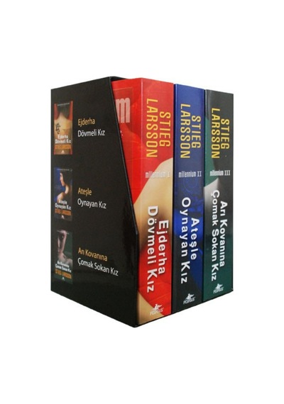 Millennium Serisi Kutulu Özel Set 3 Kitap