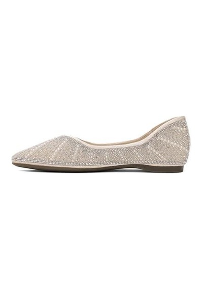 Guja 25y377-2 Sivri Burun Taşlı Kadın Babaet Siyah