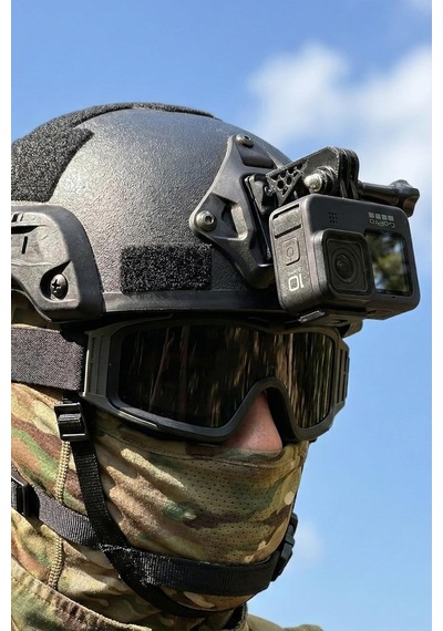 Taktik Kask Kamera Montaj Aparatı - Güçlendirilmiş Nvg Mount - Aksiyon Kameralarına Uyumlu