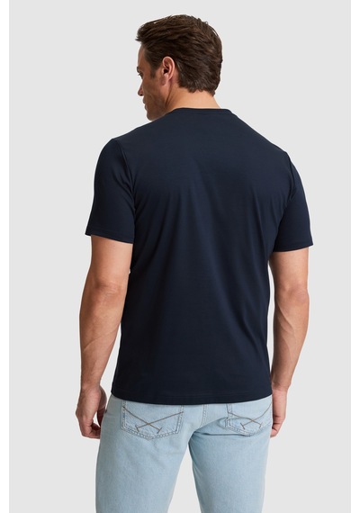 U.s. Polo Assn. Erkek Koyu Lacivert Tişört Basic 50324943-vr100