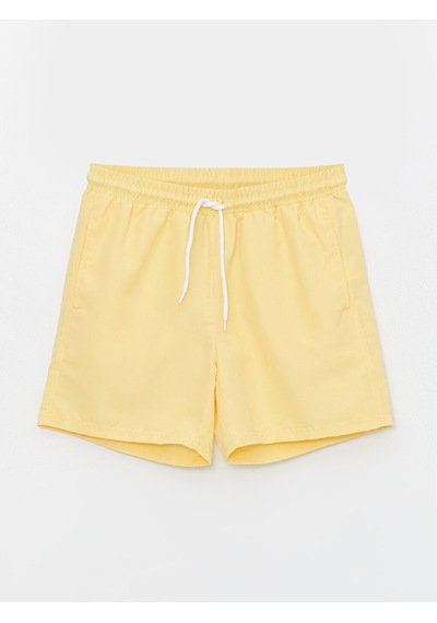 Lcw Swımwear Sarı Kısa Boy Basic Erkek Deniz Şortu