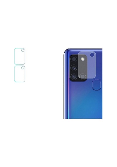 Ecrmobıle Samsung Uyumlu A21S Nano Cam Kamera Lens Koruyucu 2 Adet