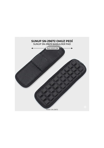 Sunup Sn-29672 Çanta Askı Omuz Destek Pedi 24.5x8.5cm Diğer