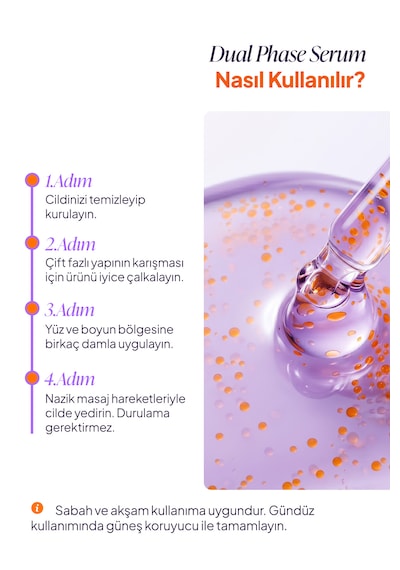 Phlab Çift Fazlı Somon Dna + Succinic Acid Nemlendirici Anti-aging Bakım Serumu