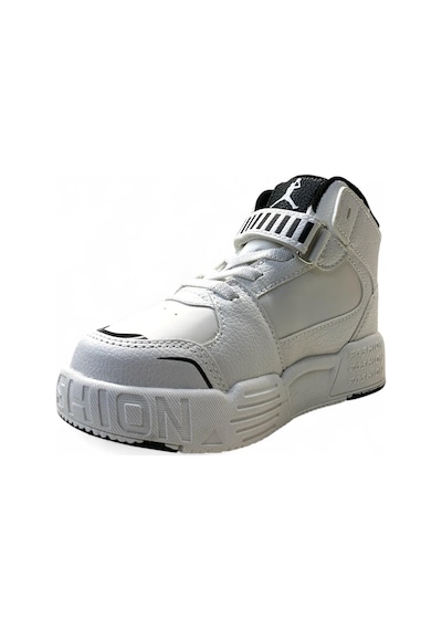 King Paolo King Hafif Çocuk Bilekli Sneaker Beyaz