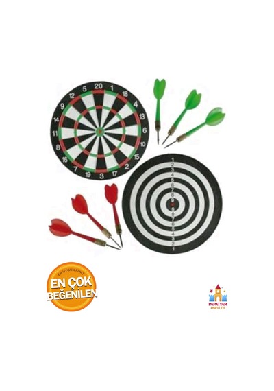 Büyük Boy Oklu Dart Oyun Seti 38 Cm: Hedefine İnanılmaz Yakınlaş