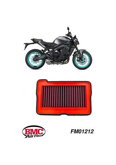 Bmc Fm01212 Yamaha Mt-09 2024+, Xsr 900 / Gp 2024+, Tracer 9 2025+, Yzf-r9 Kutu İçi Performans Hava Filtresi