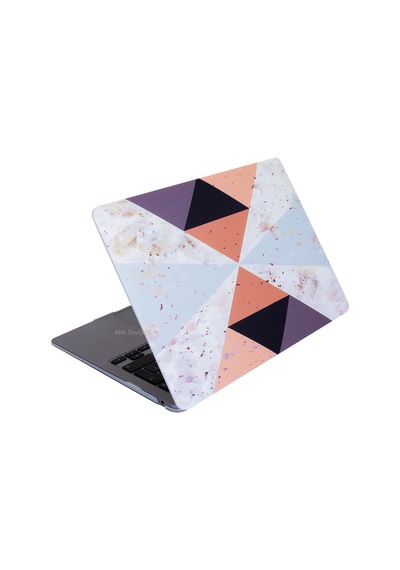 Apple Uyumlu MacBook Pro Kılıf 13 İnç M1-m2, Tangram01nl Type-c'li Model A2338 A2289 A2251 A1706-08 A1989 A2159 İle Karışık