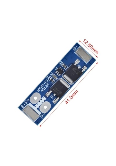 1s 12a Bms 3.7v 18650 Lityum Pil Şarj Koruma Devresi