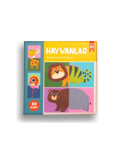 Melimelek Hayvanlar Eşleştirme Kartları