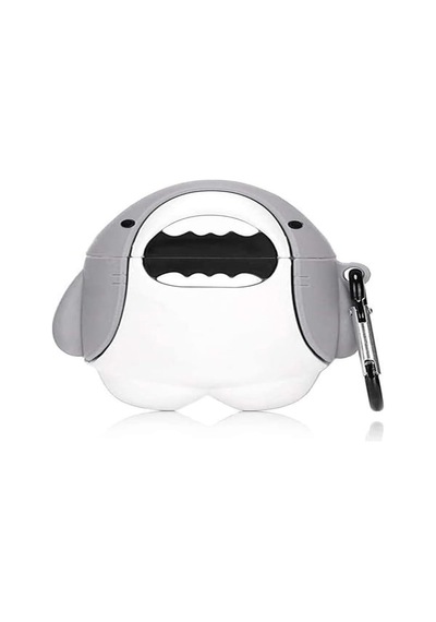 Pro Için Kılıf Figürlü Silikon Crtn-fgr-lght-fry Airpods Pro İle Uyumlu Kılıf - Süt Beyazı Diğer
