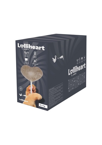M-pets Lolliheart Mürekkep Balıklı Kedi Ödülü 4gr 15li