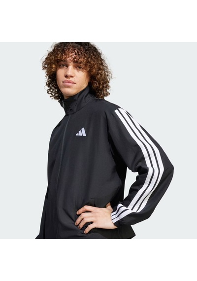 Adidas 3-striped Women Tracksuit Erkek Eşofman Takımı Jı8849 Siyah