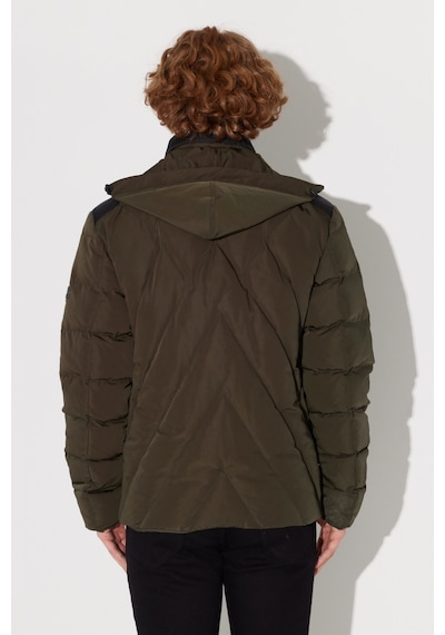 Lee Regular Fit Normal Kesim Kapüşonlu Tam Fermuarlı Haki Erkek Mont L232199801 Haki