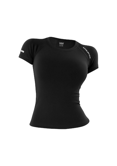 Ghassy Co. Kadın Nefes Alabilir Yüksek Esnek Kısa Kollu, Yoga Fitness Ve Koşu İçin Motivasyonel Tasarım Tişört siyah