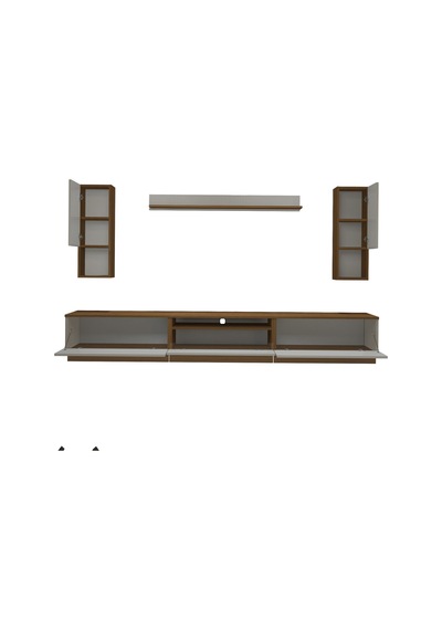 Decoraktiv Trendstyle 270das Mdf Tv Ünitesi Tv Sehpası Ceviz - Beyaz