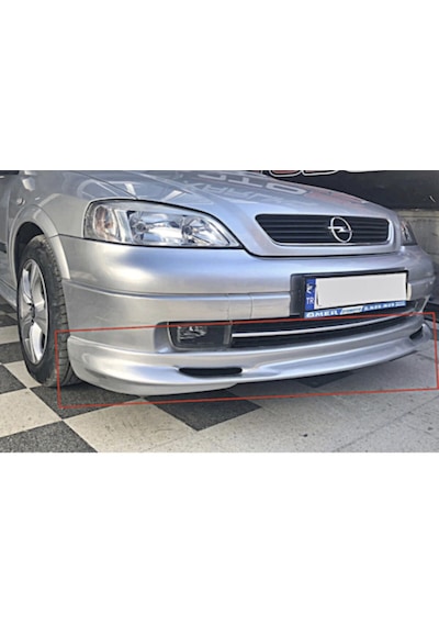 Opel Astra G Ön Tampon Eki - Mat Siyah STR-757