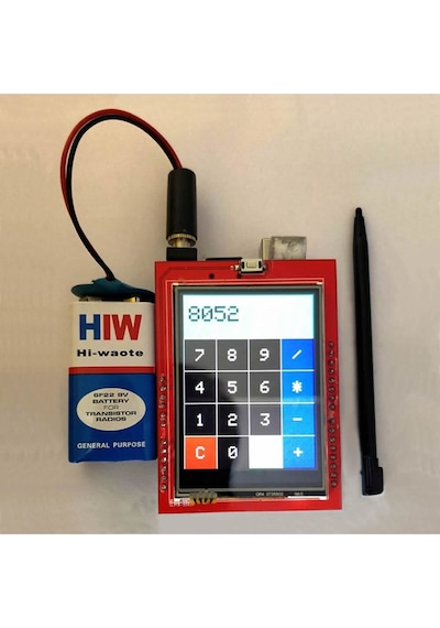 2.4 Inch 320x240 Tft Lcd Shield Resiztif Dokunmatik Microsd Soket Reset Butonu 18bit 262k Renk