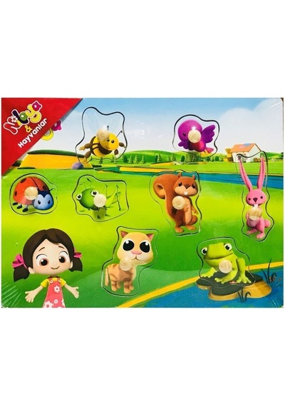 Niloya Ahşap Puzzle - Hayvanlar
