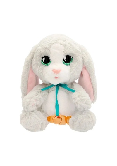 Sevimli Peluş Tavşan 20 Cm Sesli Oyun Arkadaşı