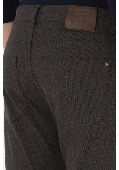 U.S. Polo Assn. Erkek Koyu Yeşil Kanvas Pantolon 50311608-VR079