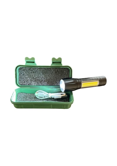 Klaus Led El Feneri Kutu+usb Şarj Kablo 3+1 W-400mah Lı-on Batary