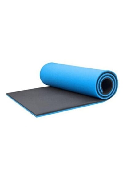 Pilates Minderi 10mm Yoga Matı Mavi - Siyah