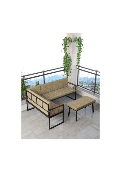 Mygusi Src Balkon, Bahçe, Cafe, Köşe Takimi Capuçino