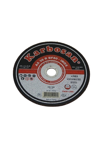 İnox Metal Kesici Disk 180mmx1.9x22 5580